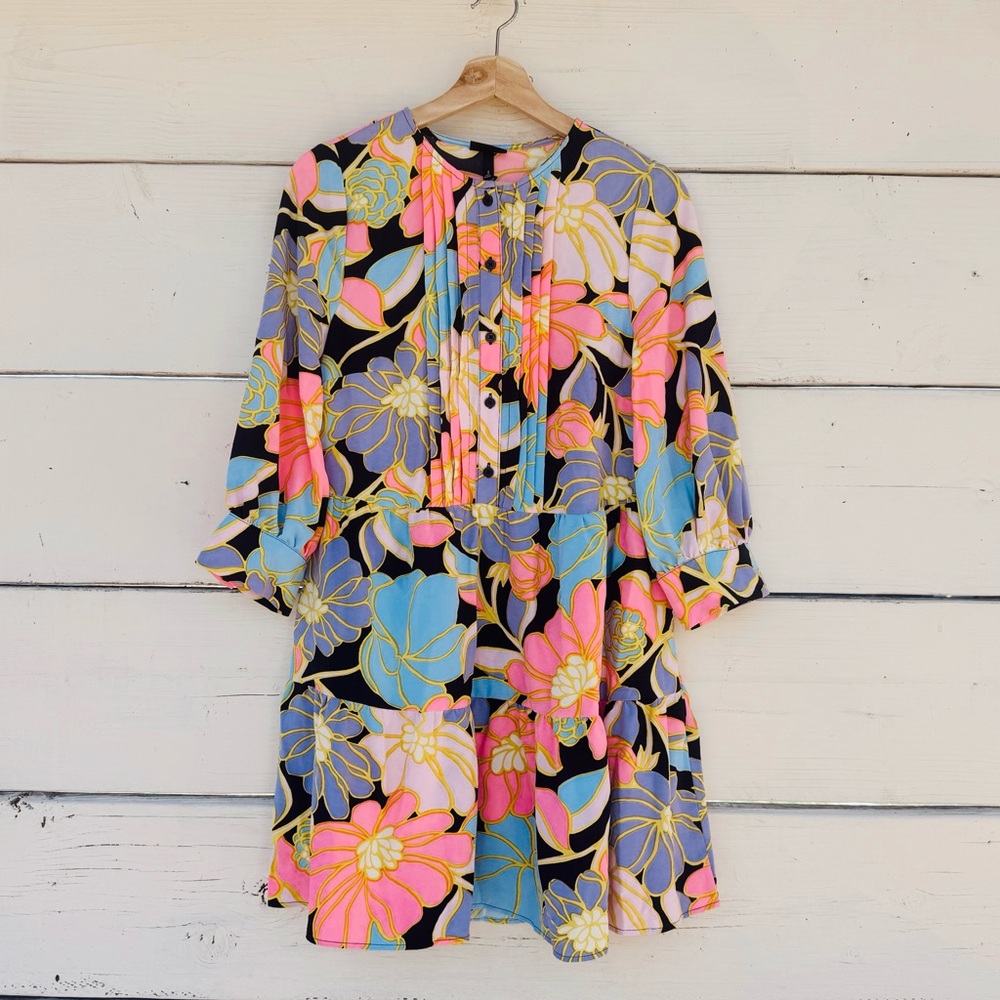 NWT Who What Wear Multicolor Floral Dress